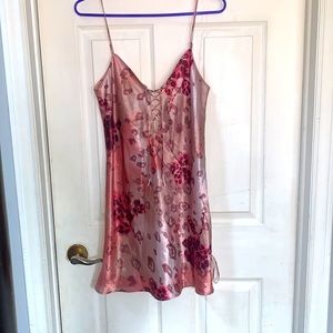 La SENZA Pink Leopard Print Chemise